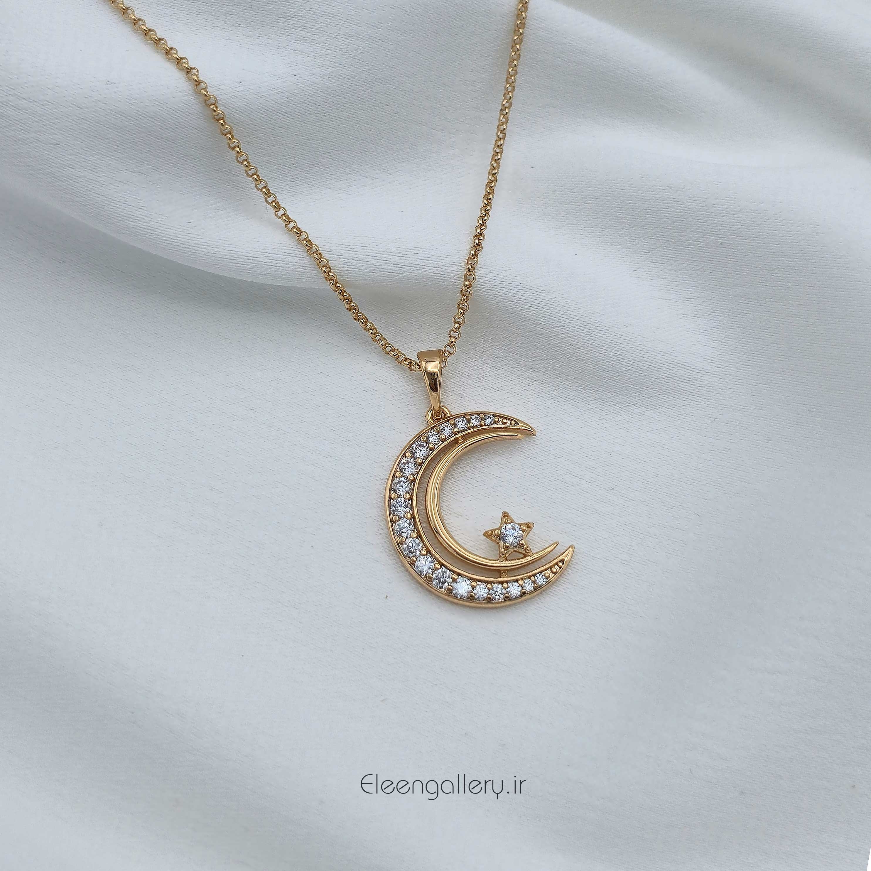 پلاک ماه و ستاره ژوپینگ کد-2374