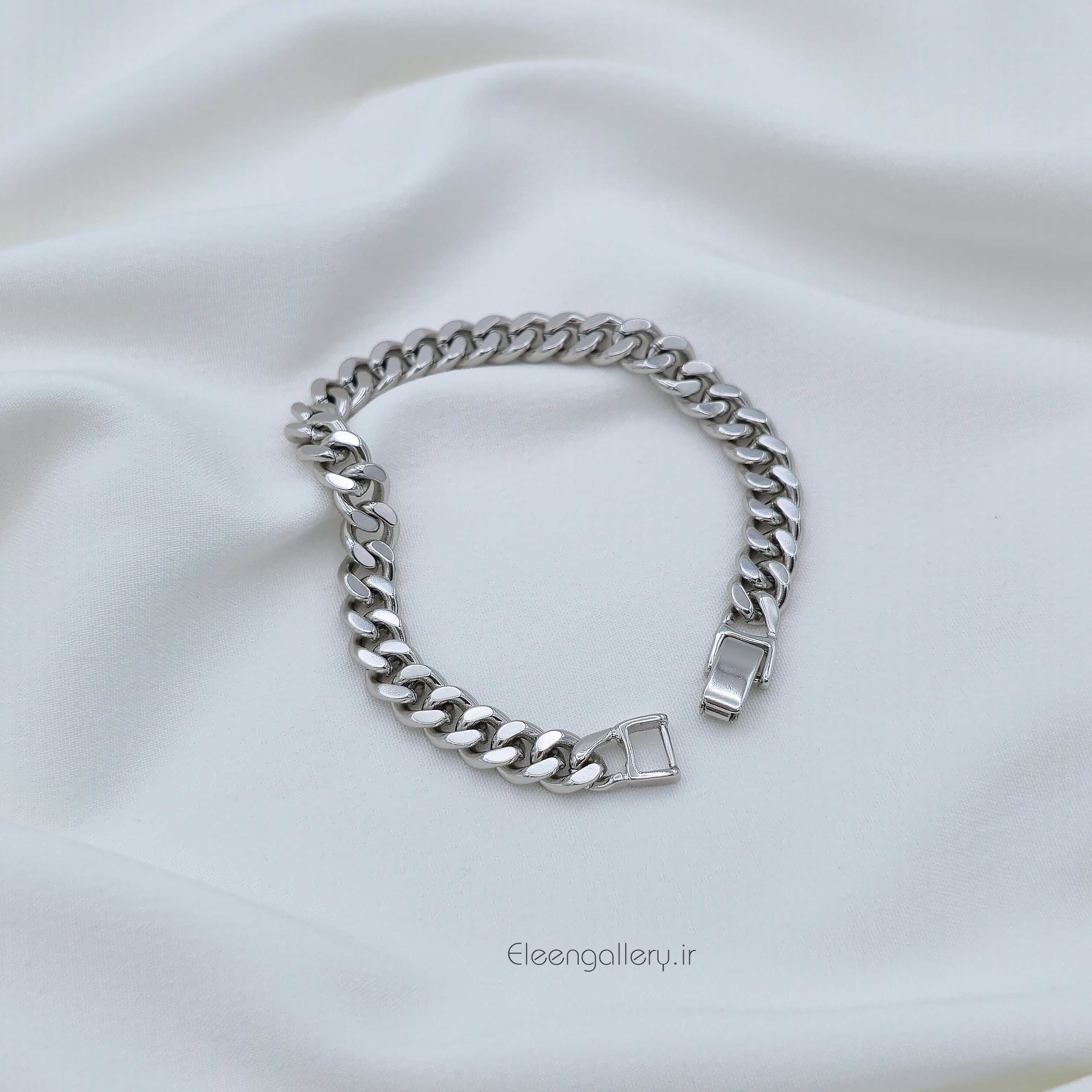 دستبند کارتیر سیلور ژوپینگ کد-2212