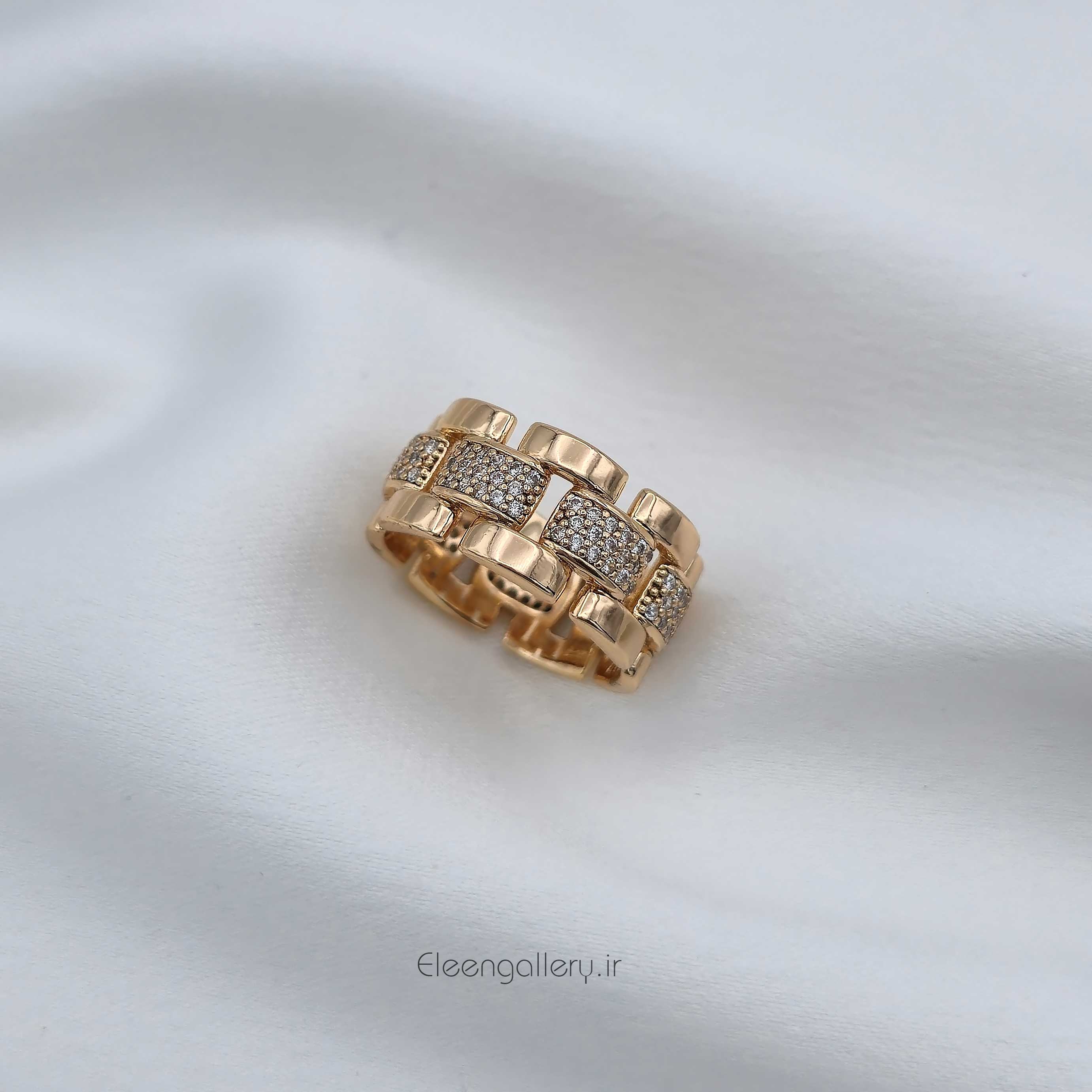 انگشتر طرح برلیان ژوپینگ کد-2371