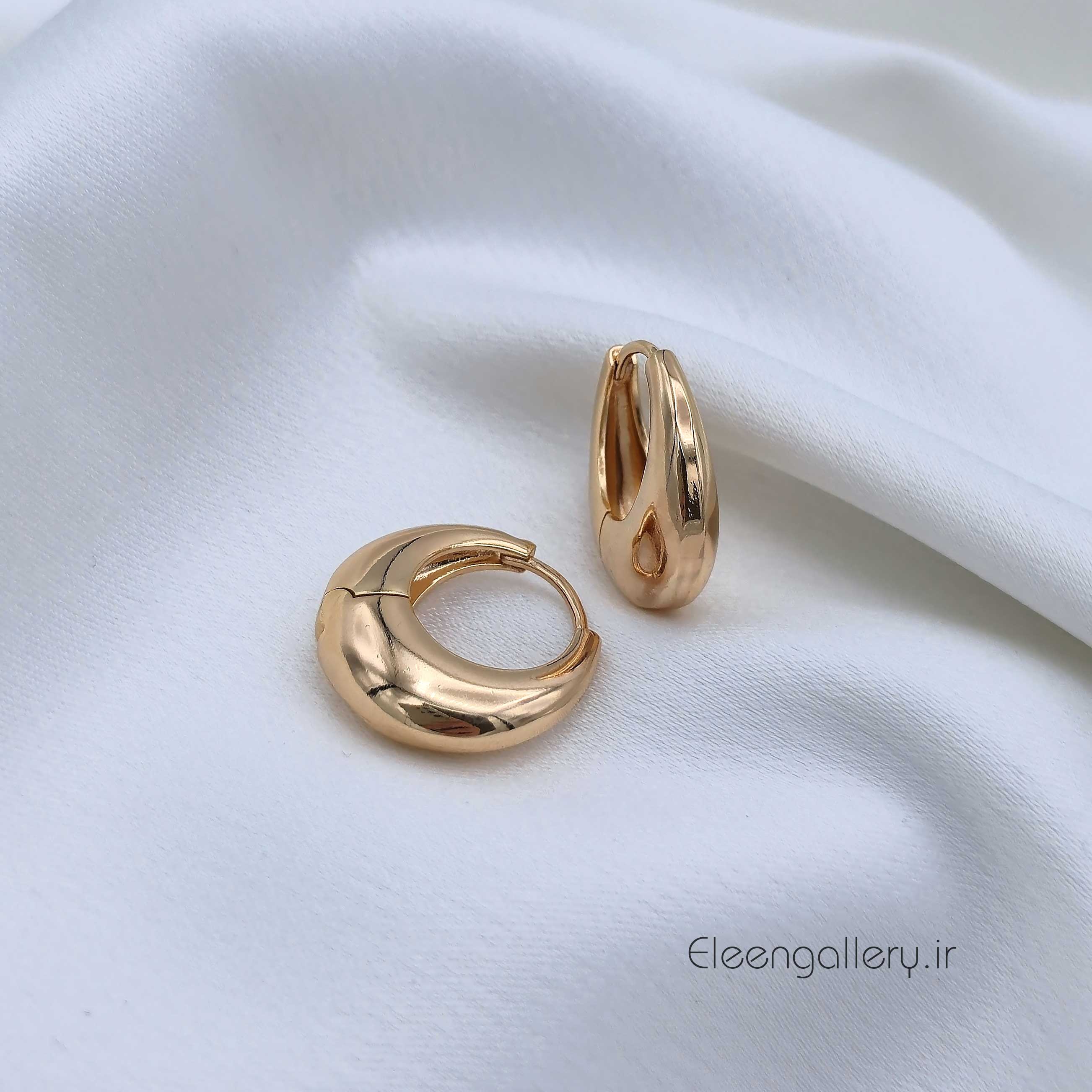 گوشواره حلقه‌ای دخترانه ژوپینگ کد-2349