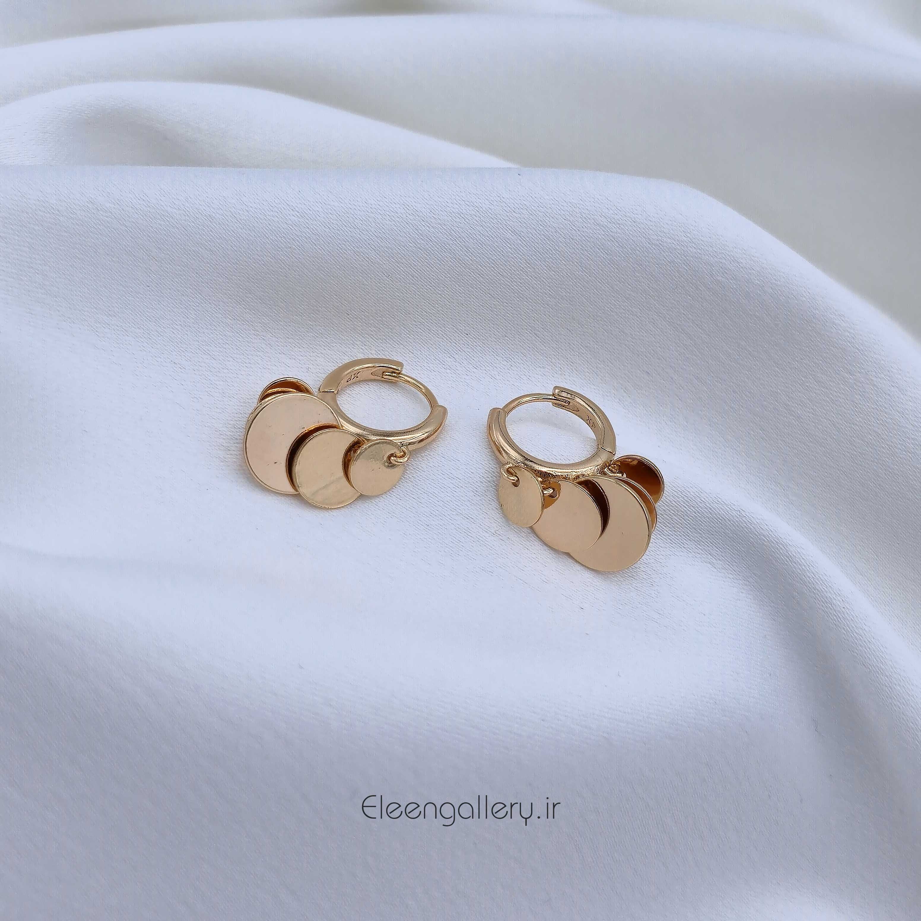 گوشواره آویزدار دخترانه ژوپینگ کد-2382