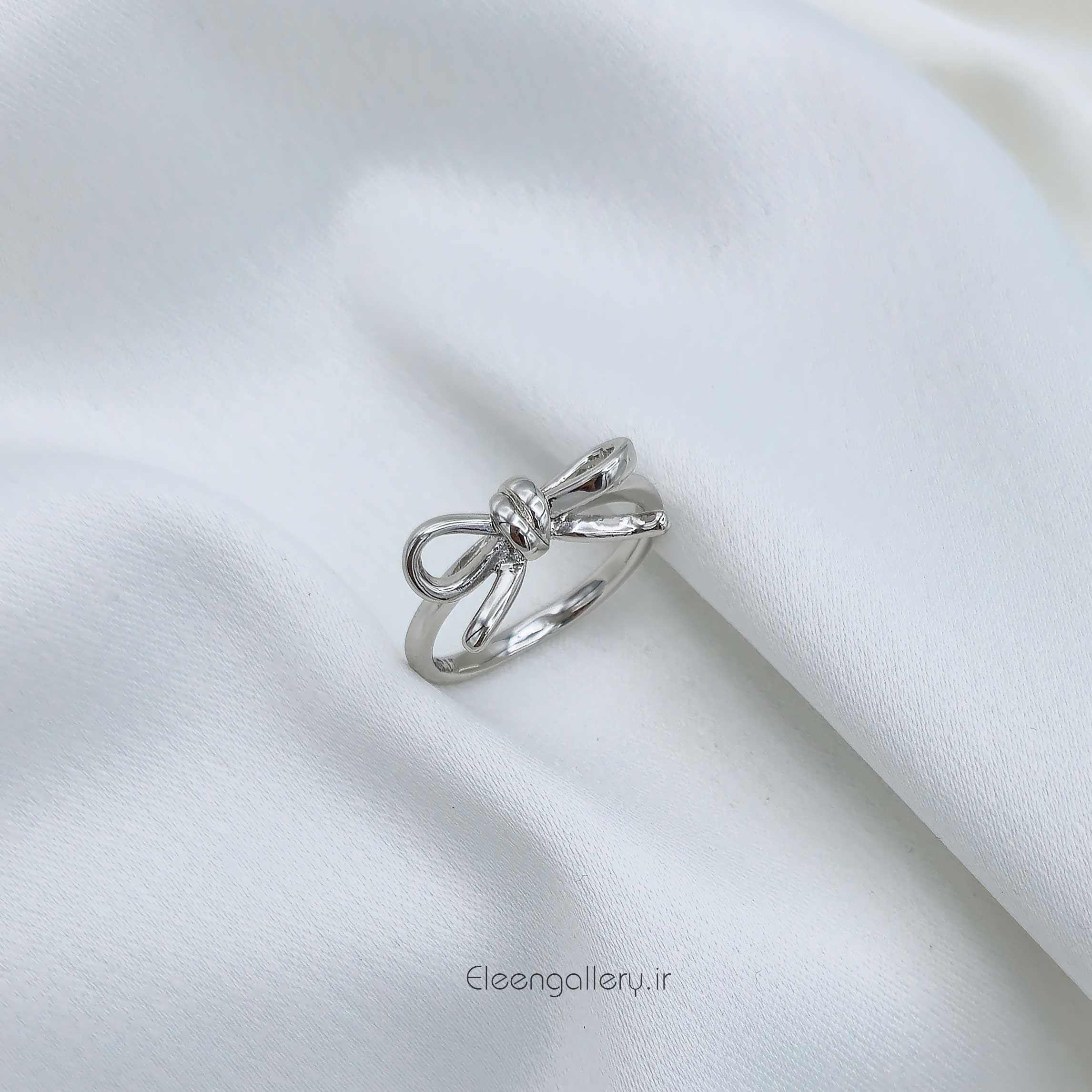 انگشتر سیلور طرح پاپیون ژوپینگ کد-2277