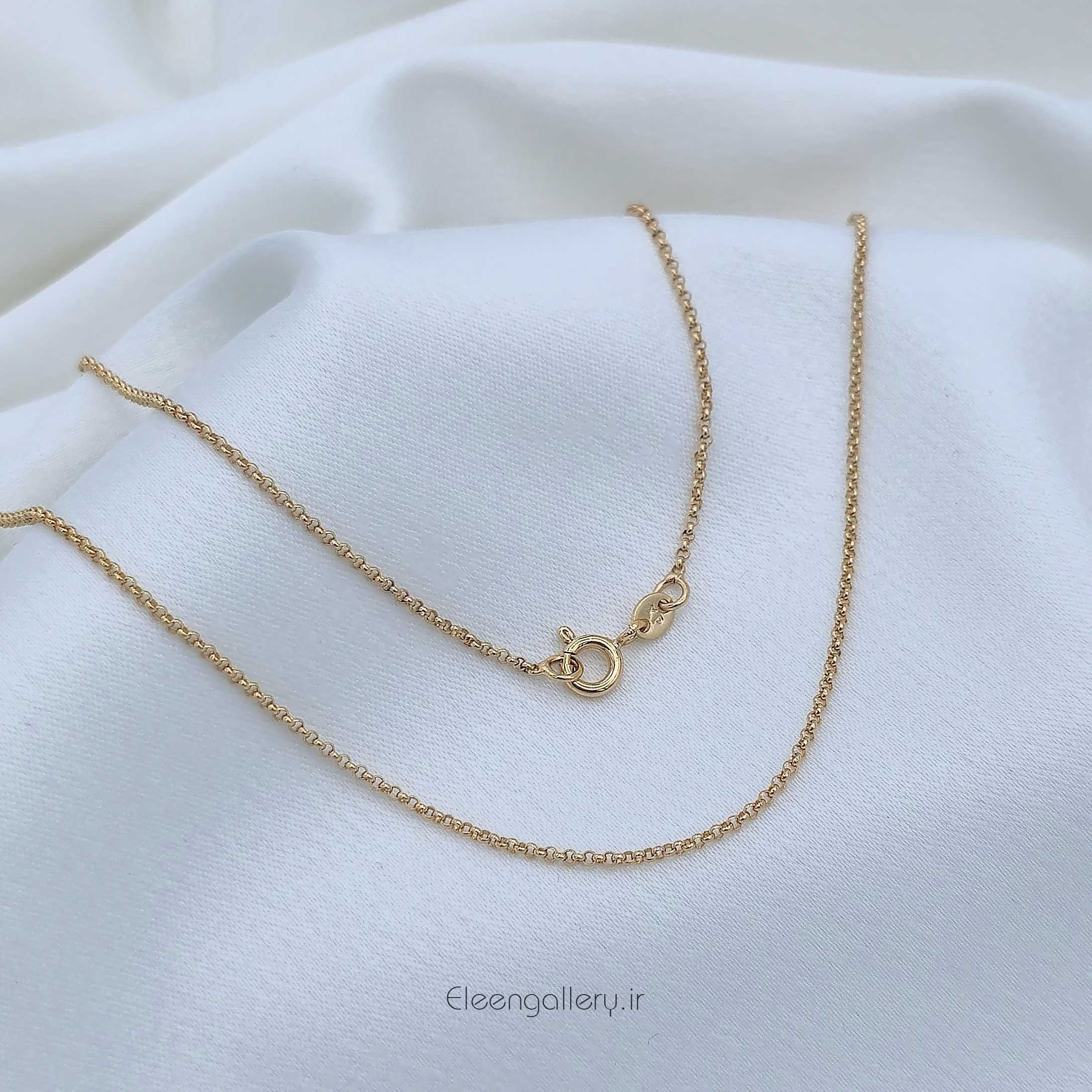 زنجیر کابلی رزگلد ژوپینگ کد-2296